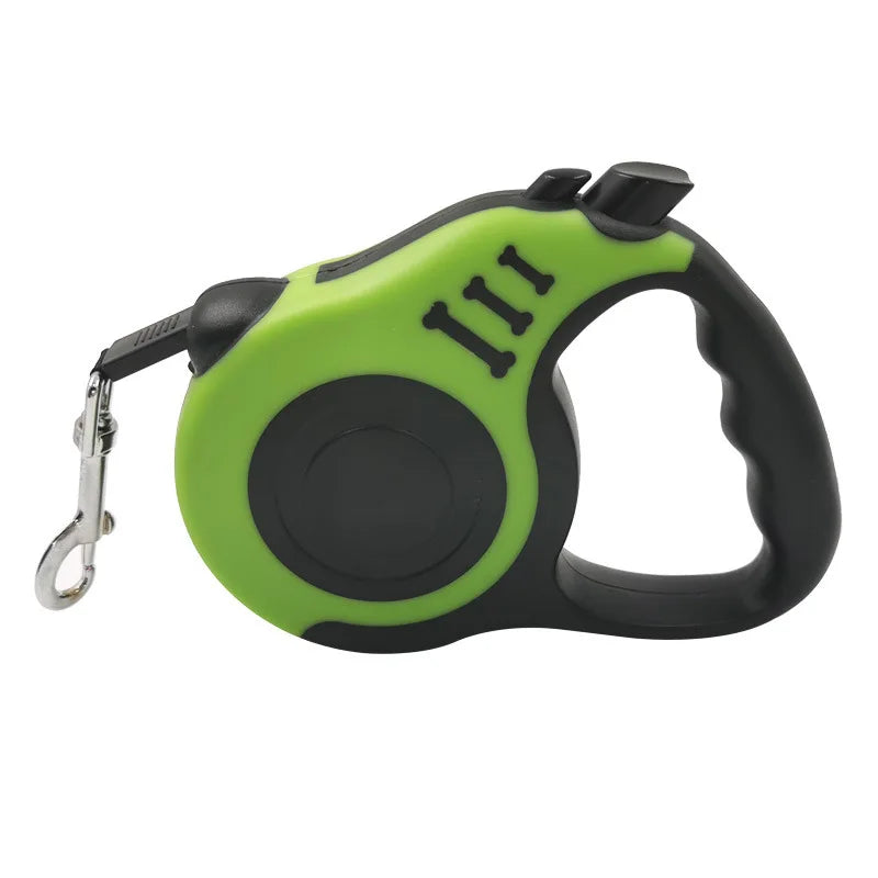 Coleira Retrátil para Cachorro de 3 e 5 metros, para Animais de Estimação, Corda de Tração, Cinto Automático, Coleira Flexível para Cães Pequenos, Médios e Grandes