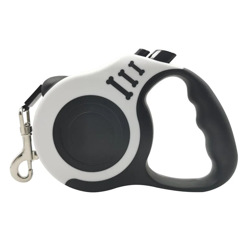 Coleira Retrátil para Cachorro de 3 e 5 metros, para Animais de Estimação, Corda de Tração, Cinto Automático, Coleira Flexível para Cães Pequenos, Médios e Grandes