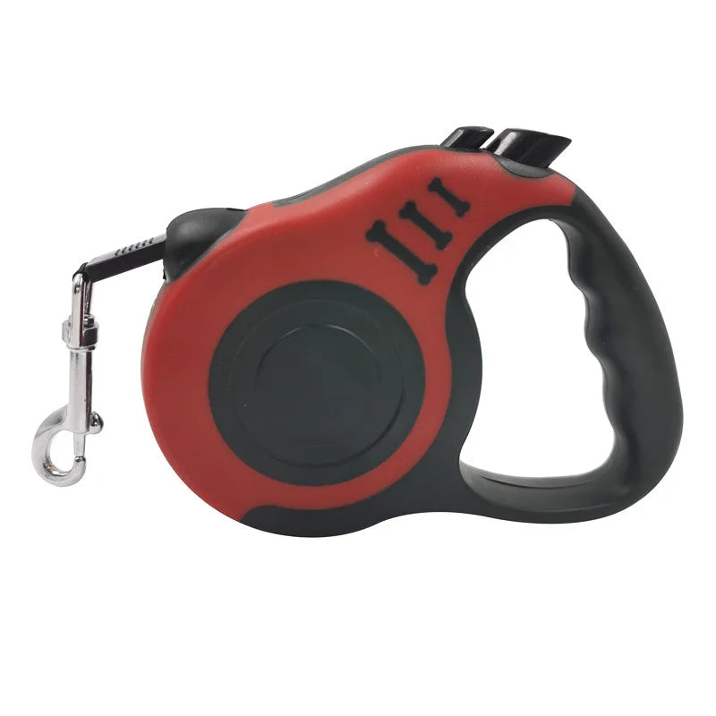 Coleira Retrátil para Cachorro de 3 e 5 metros, para Animais de Estimação, Corda de Tração, Cinto Automático, Coleira Flexível para Cães Pequenos, Médios e Grandes