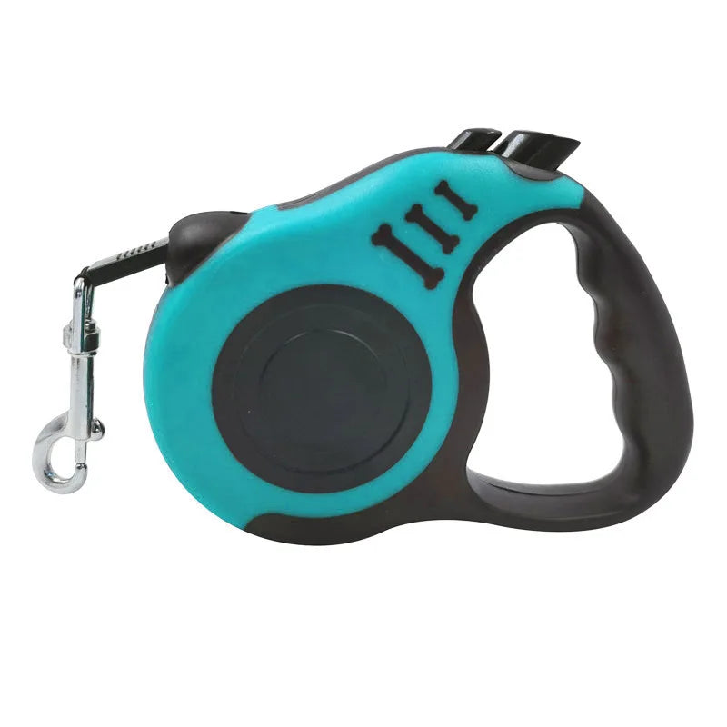 Coleira Retrátil para Cachorro de 3 e 5 metros, para Animais de Estimação, Corda de Tração, Cinto Automático, Coleira Flexível para Cães Pequenos, Médios e Grandes